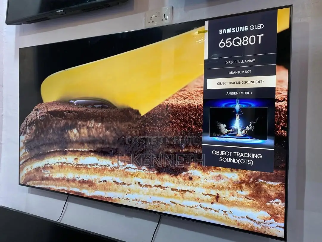 Samsung 65 Inche Qled Q80t QHDR 4k Gaming Smart TV With 120hz HDMI 2.1