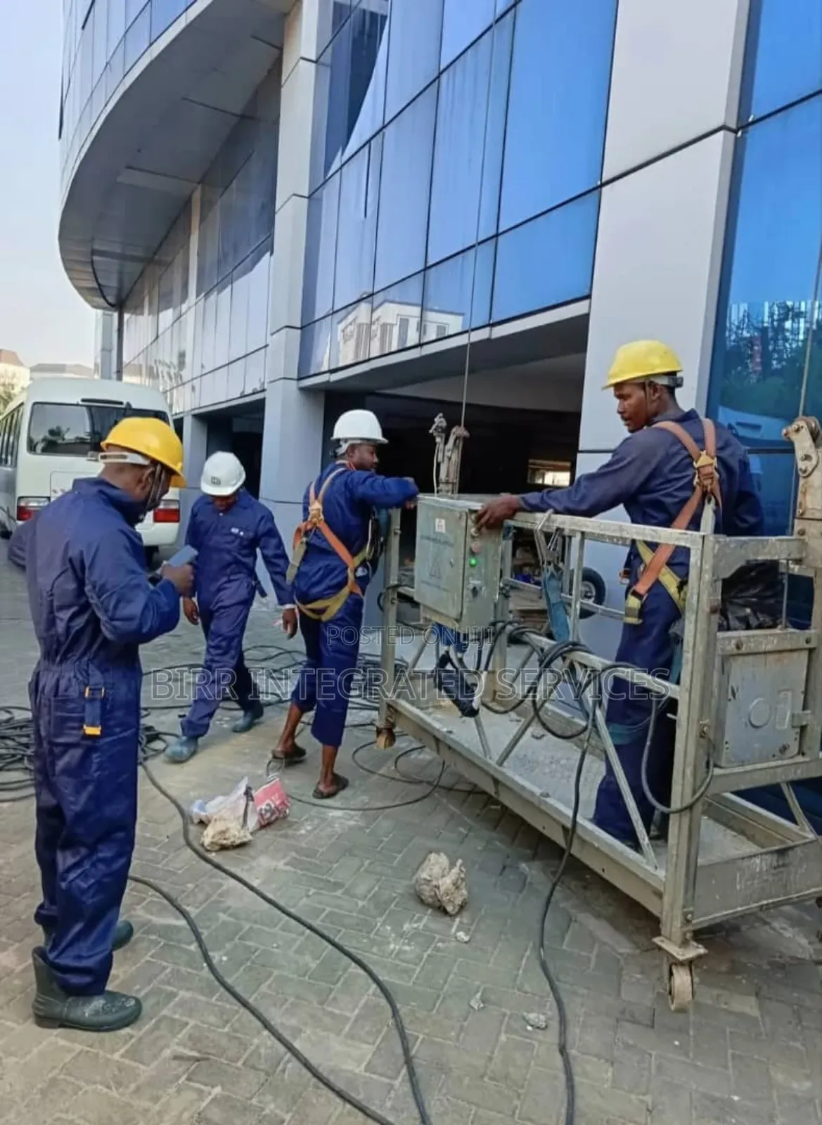 Facade Cleaning, High-rise Facade Cleaning