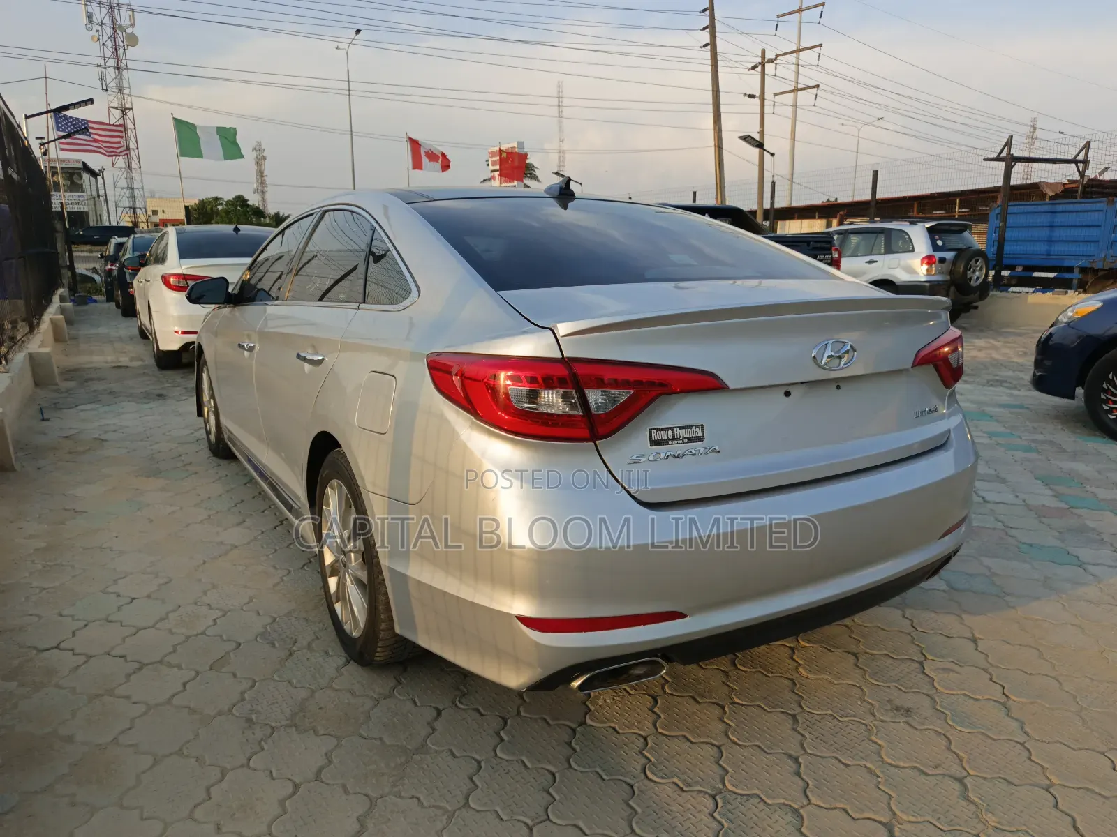 Hyundai Sonata Limited 2.0T 4dr Sedan (2.0L 4cyl Turbo 6A) 2015 Silver