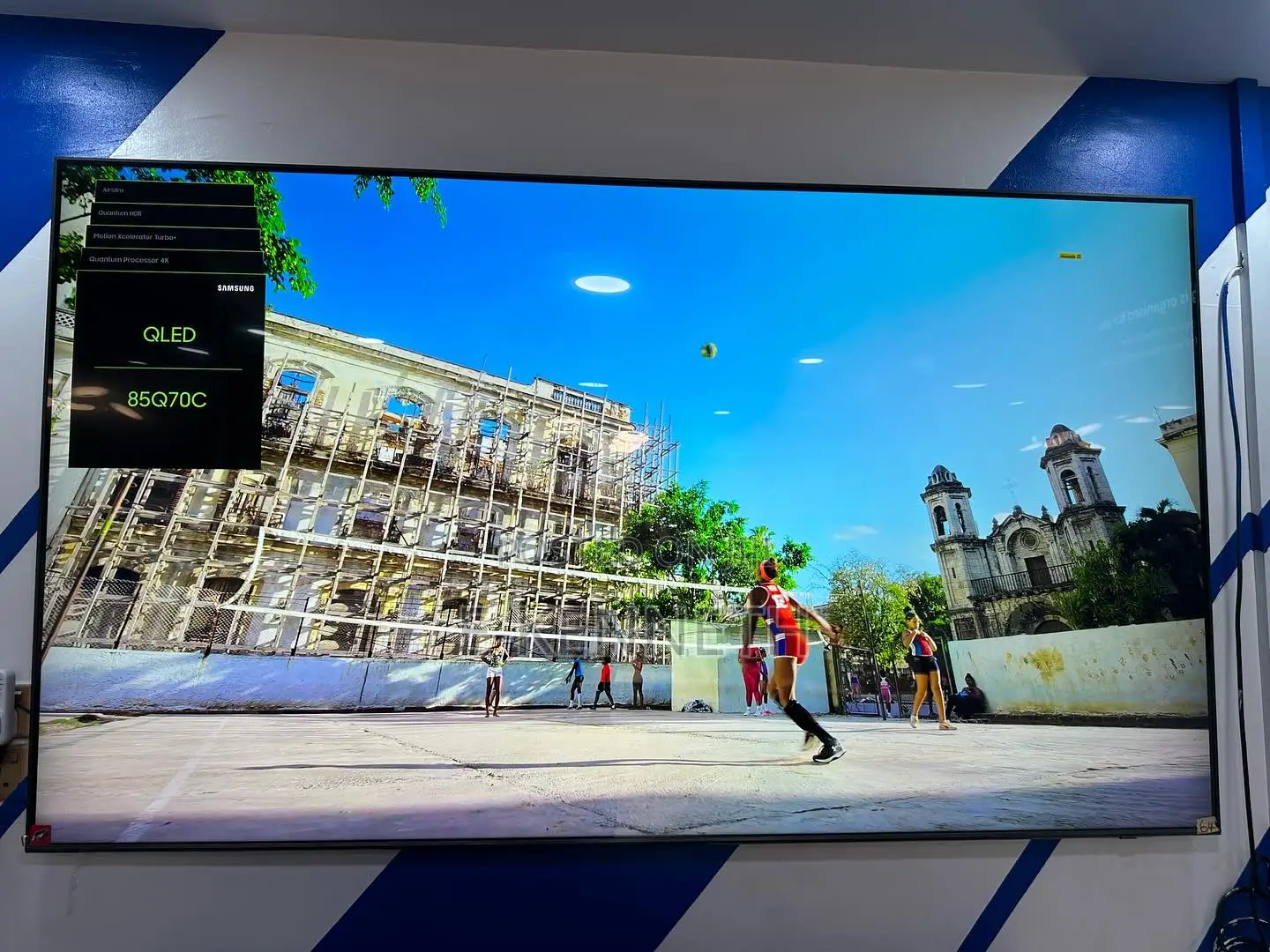 Samsung 85” Inches Qled Q70c Qhdr+ 4k Airslim Smart TV 2023/2024 Model