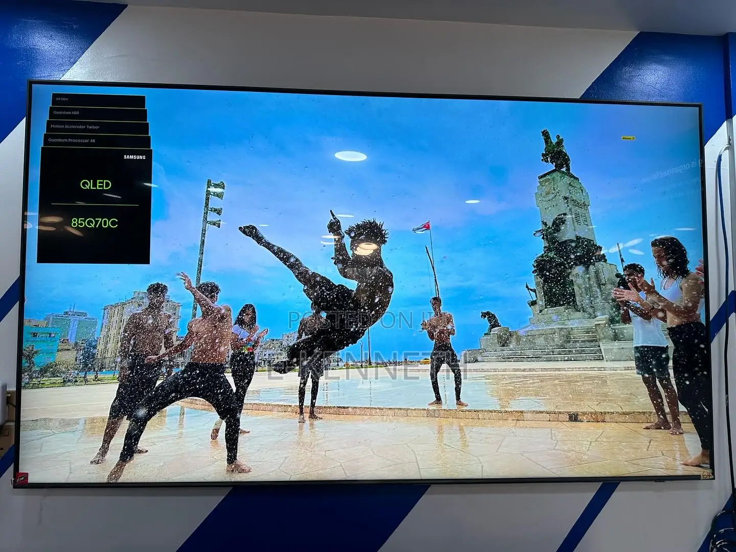 Samsung 85” Inches Qled Q70c Qhdr+ 4k Airslim Smart TV 2023/2024 Model