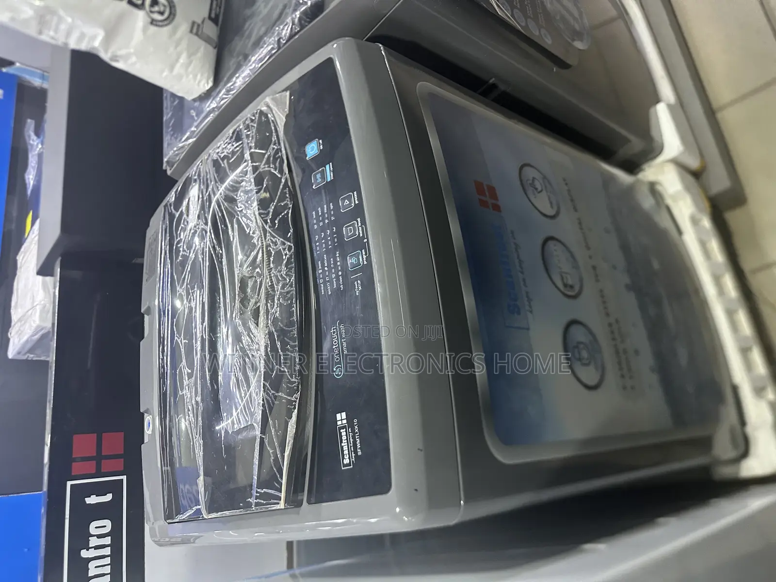 Scanfrost Top Loader Washing Machine 10kg Wash And Spin