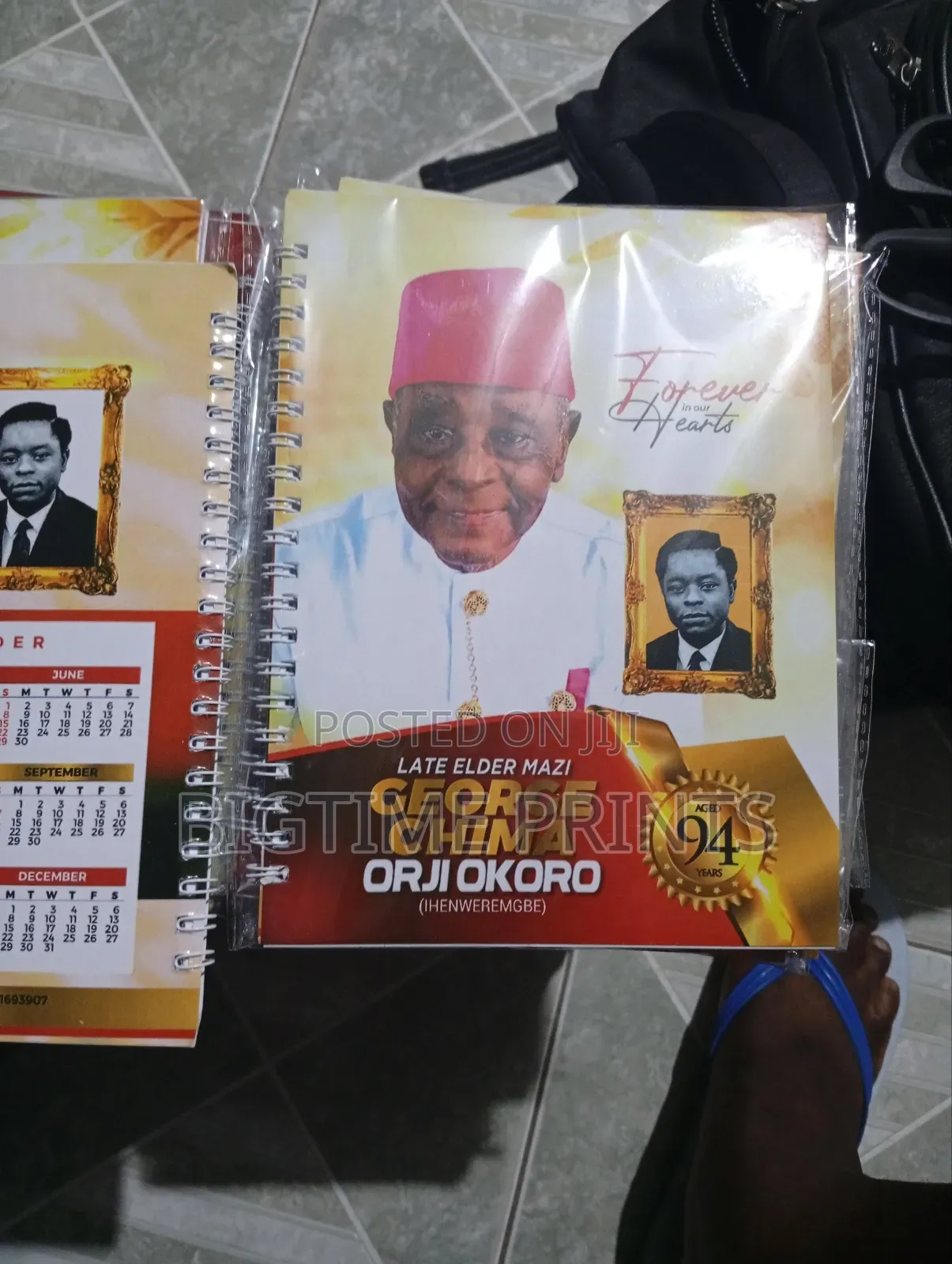Jotter for Companies, Burial, Birthday