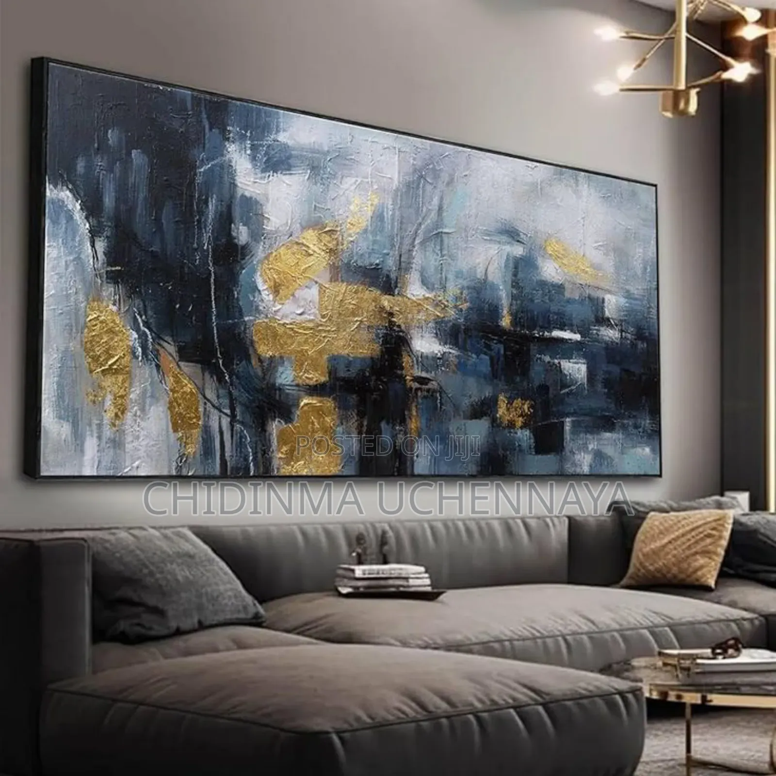 Modern Abstract Canvas Wall Artwork