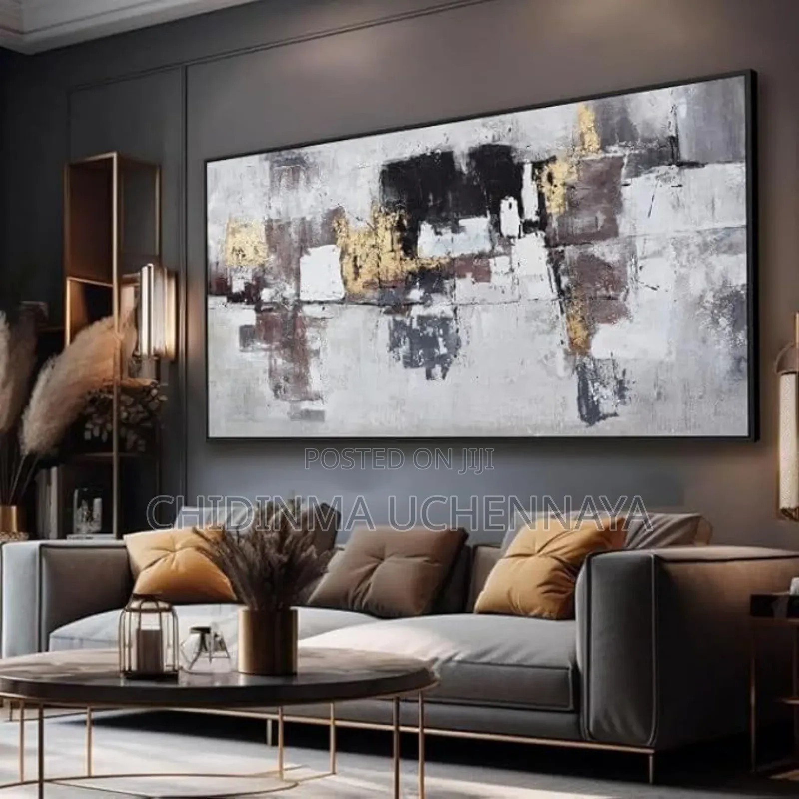 Modern Abstract Canvas Wall Artwork