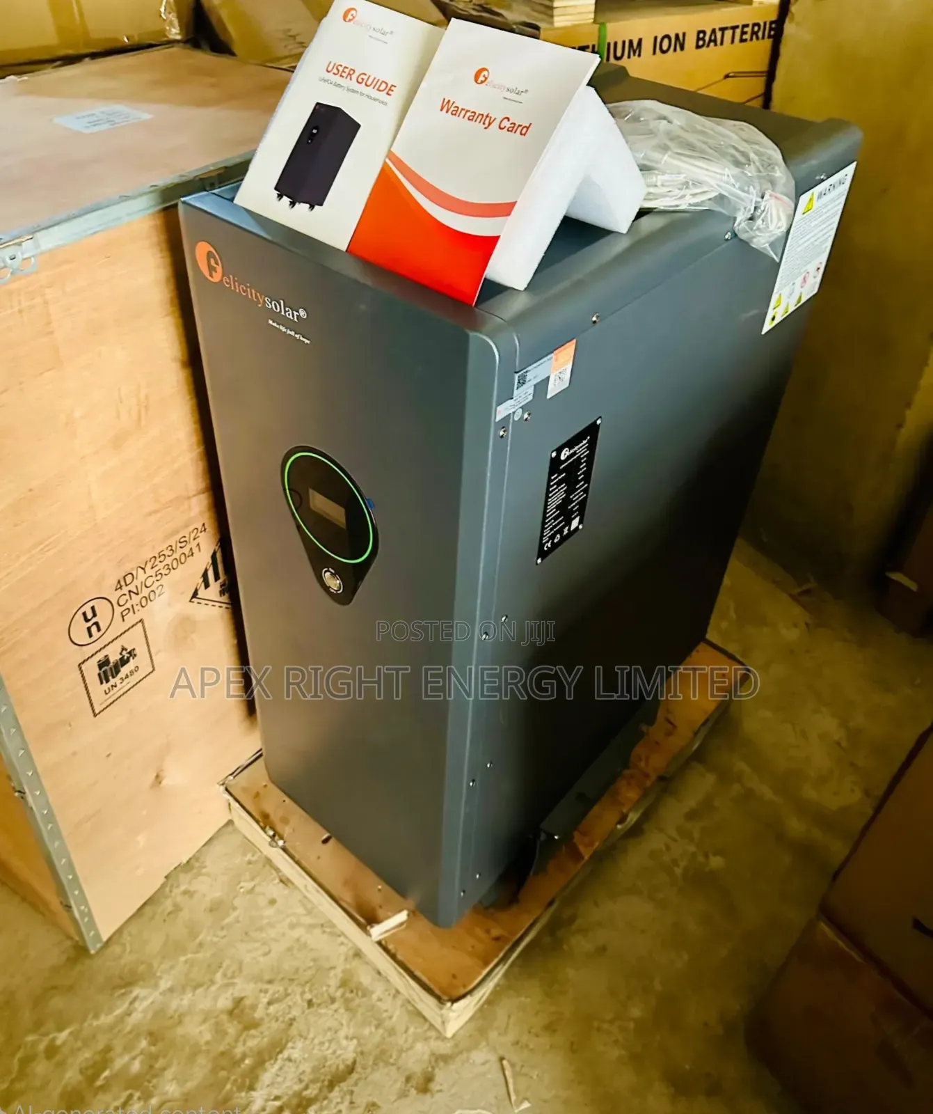 25kilowatts-hour Felicity Lithium Battery Ion Phosphate