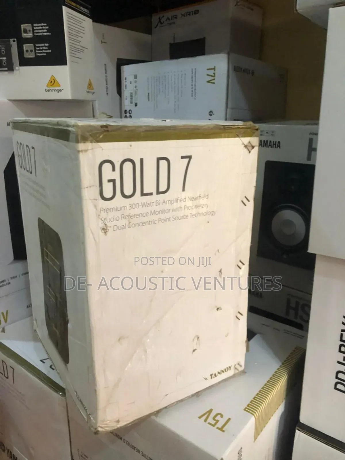Gold 7 Powered 7 Inches Studio Monitor