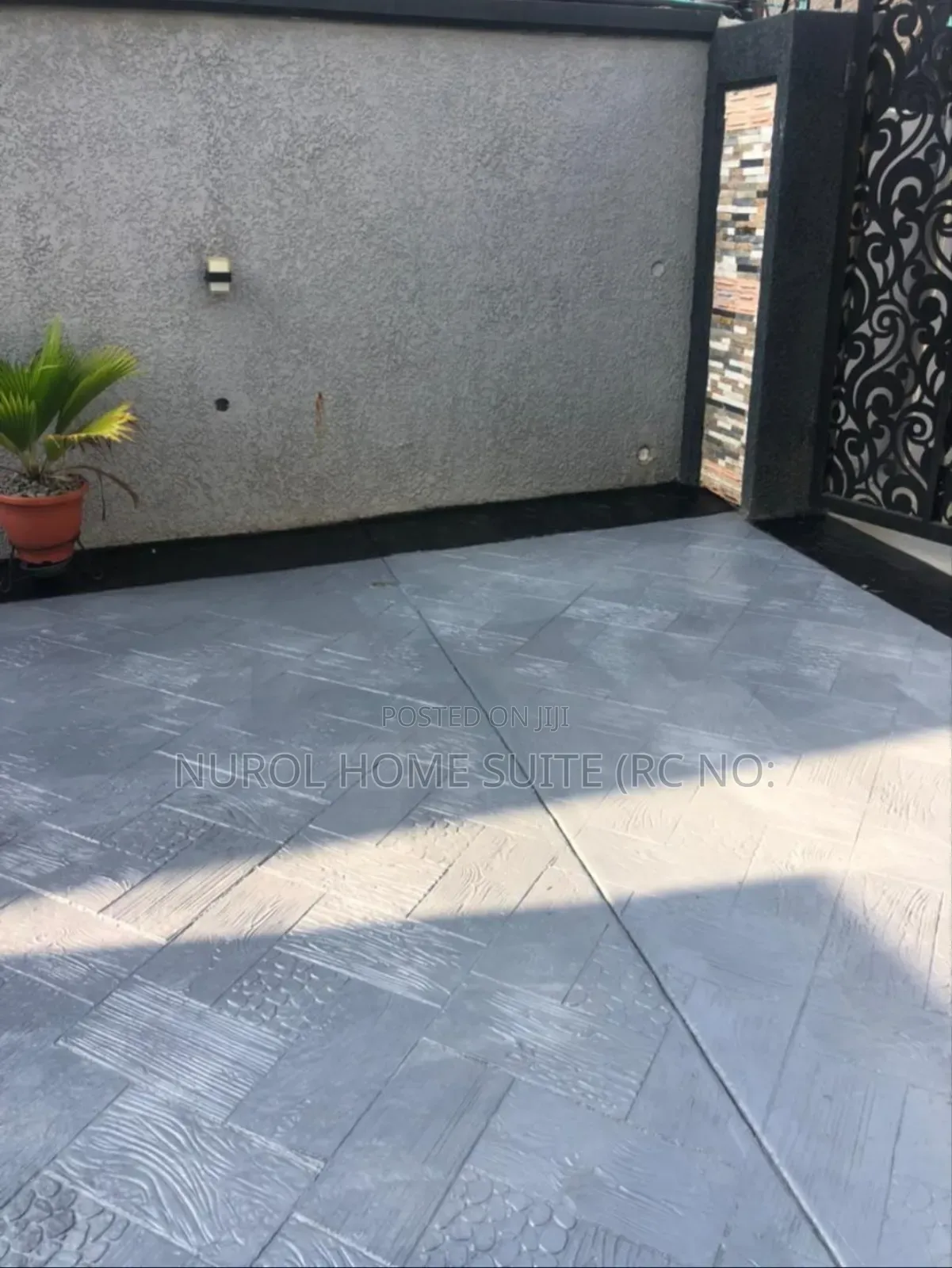 Luxury Stamped Concrete Floor