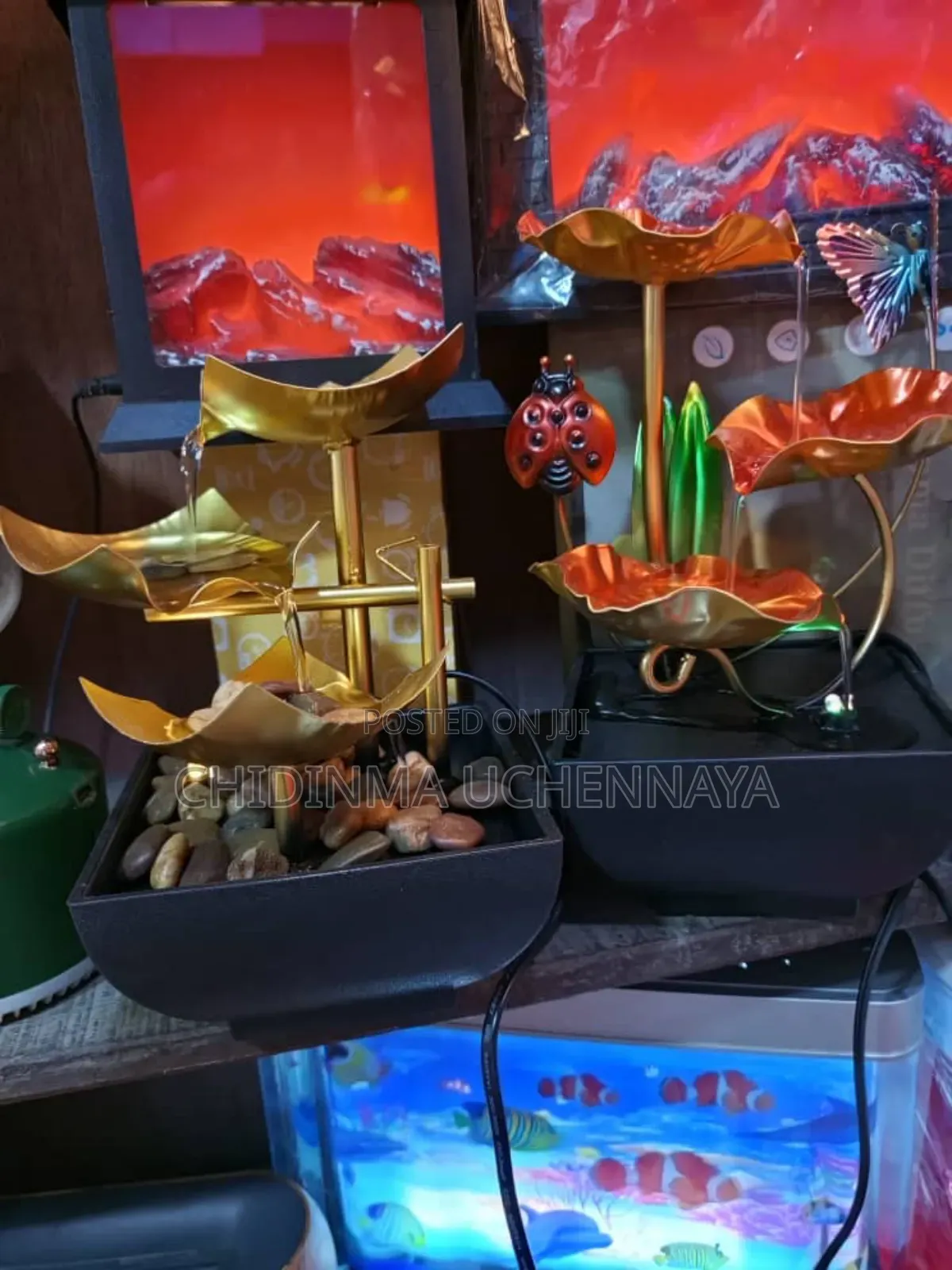 Water Fountain Ornaments for Living Room