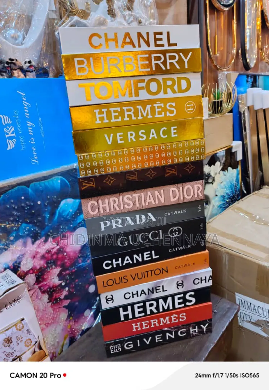 Faux Book Painting Decorative Books