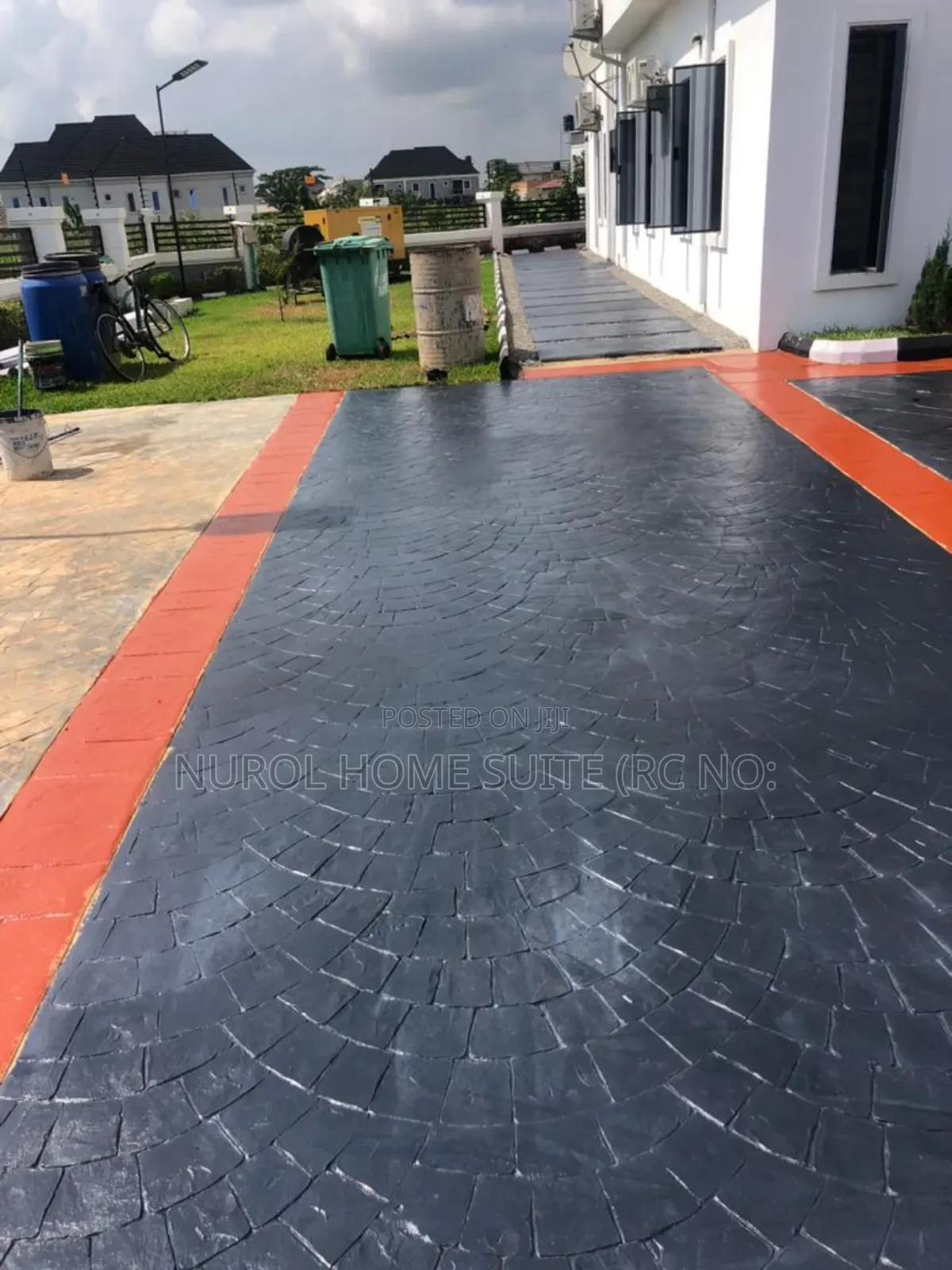 Polished Stamped Concrete Installation and Design