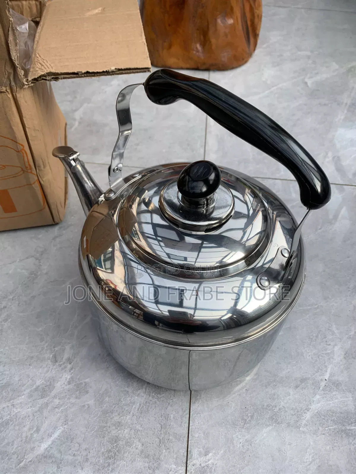5l Stainless Steel Extra Thick Whistle Kettle