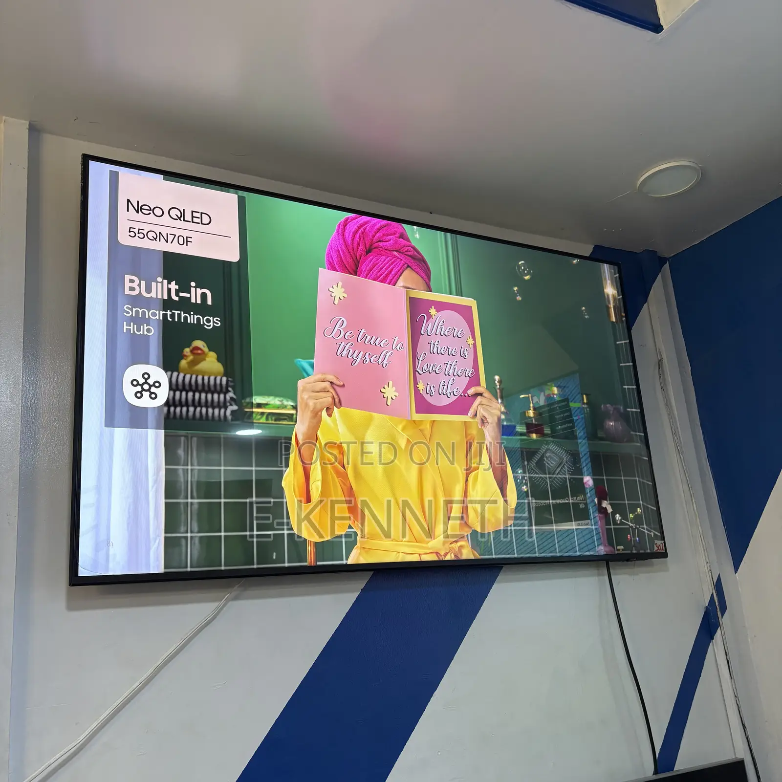 Samsung 55" Inches Neoqled Qn70f Qhdr+ 4k Smart TV