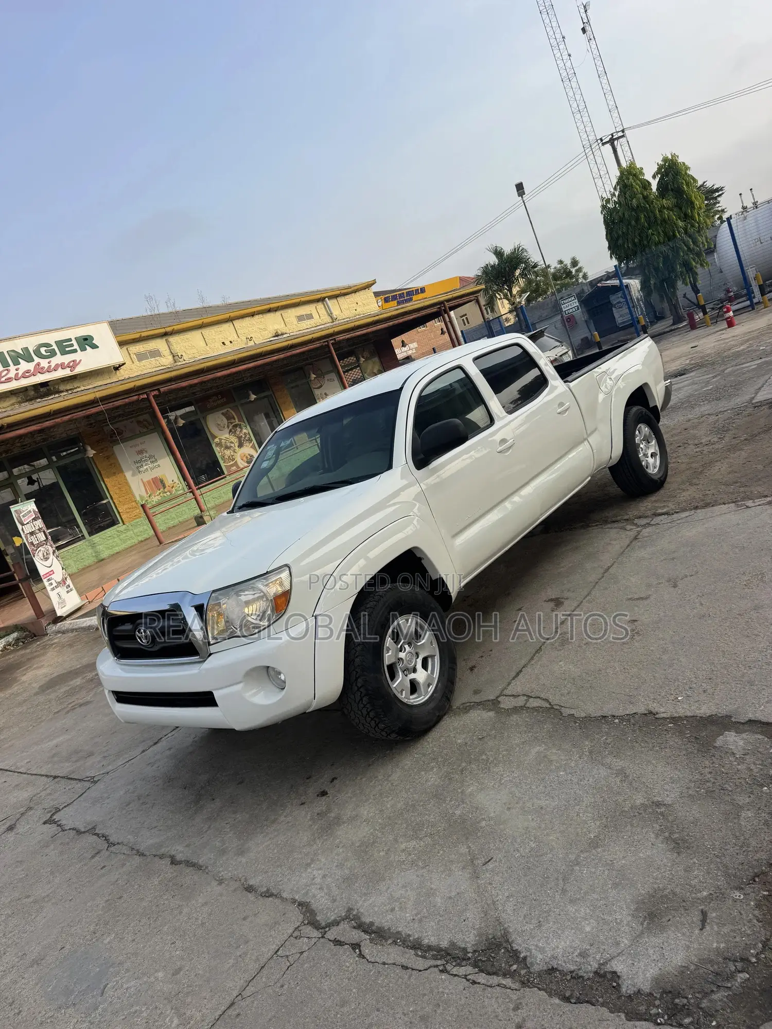 Toyota Tacoma Double Cab Long Automatic 4x4 2007 White