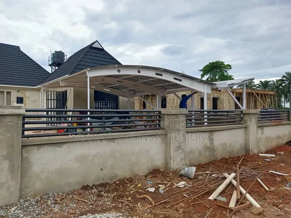 Danpalon Carport for Two Cars Park Side by Side Comfortably