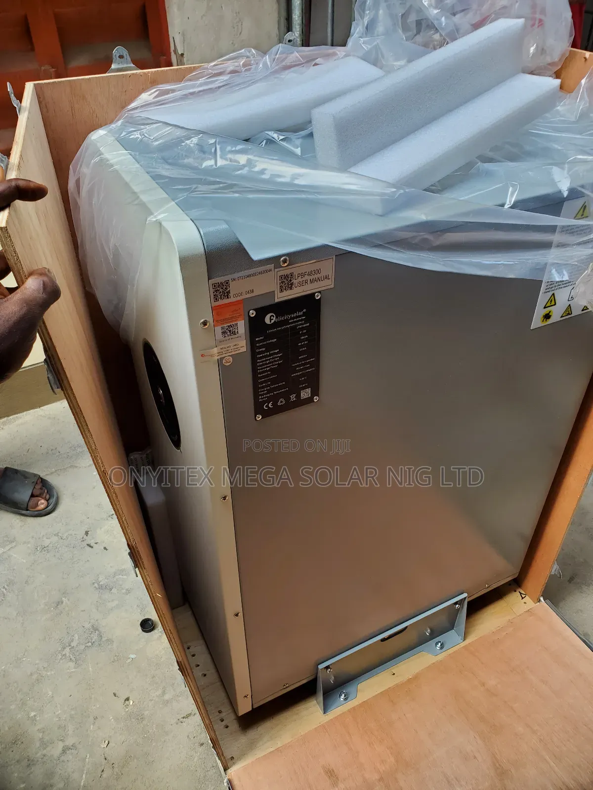 Felicity Lithium Ion Battery 15kwh 51.2v
