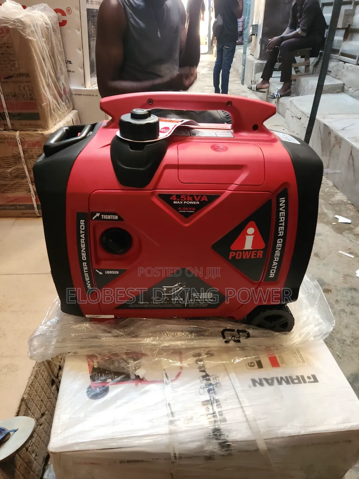 4.5kva Ipower Inverter Generator Set With Low Petrol Consumption.