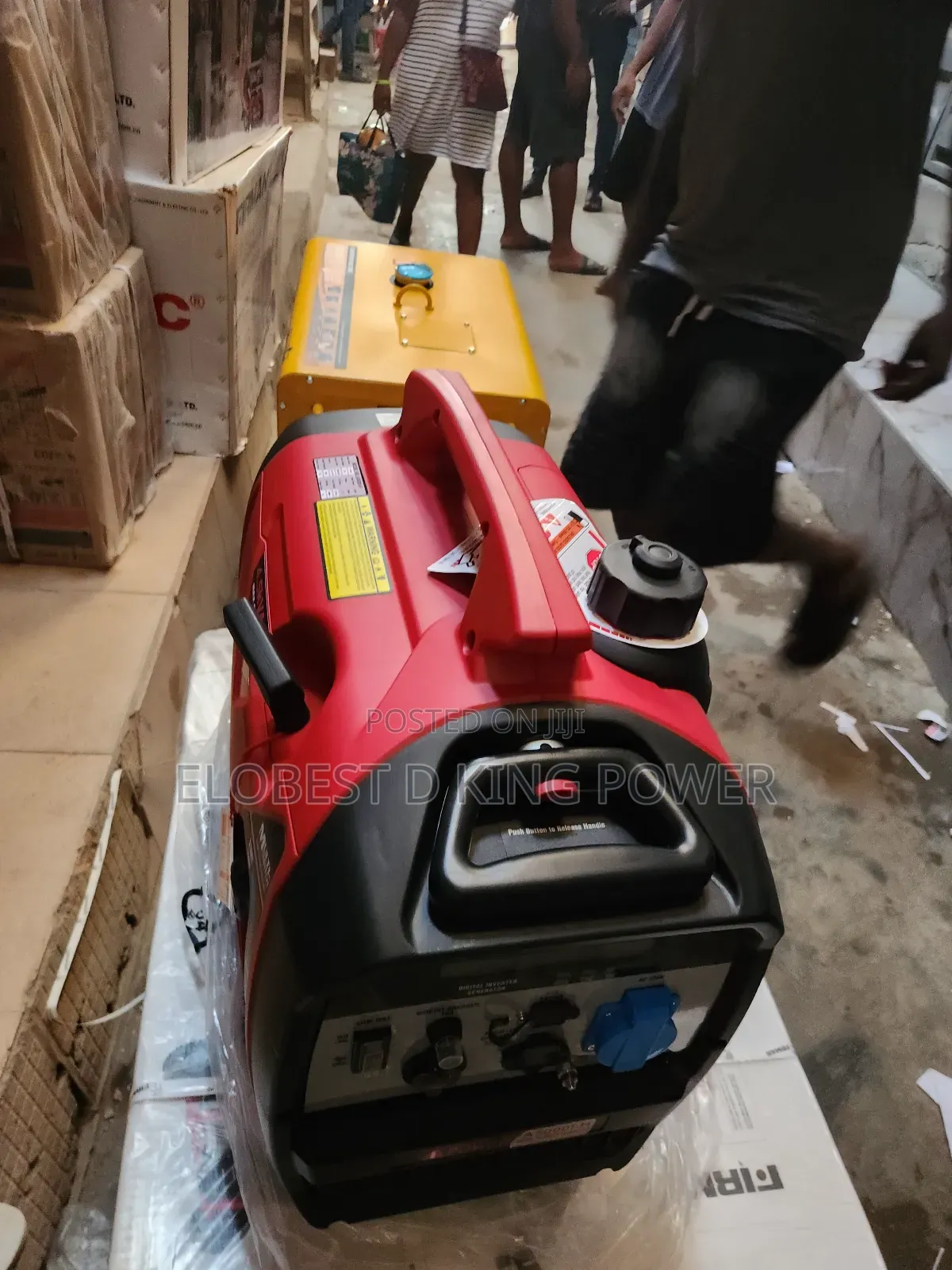 4.5kva Ipower Inverter Generator Low Petrol Consumption Less Noise