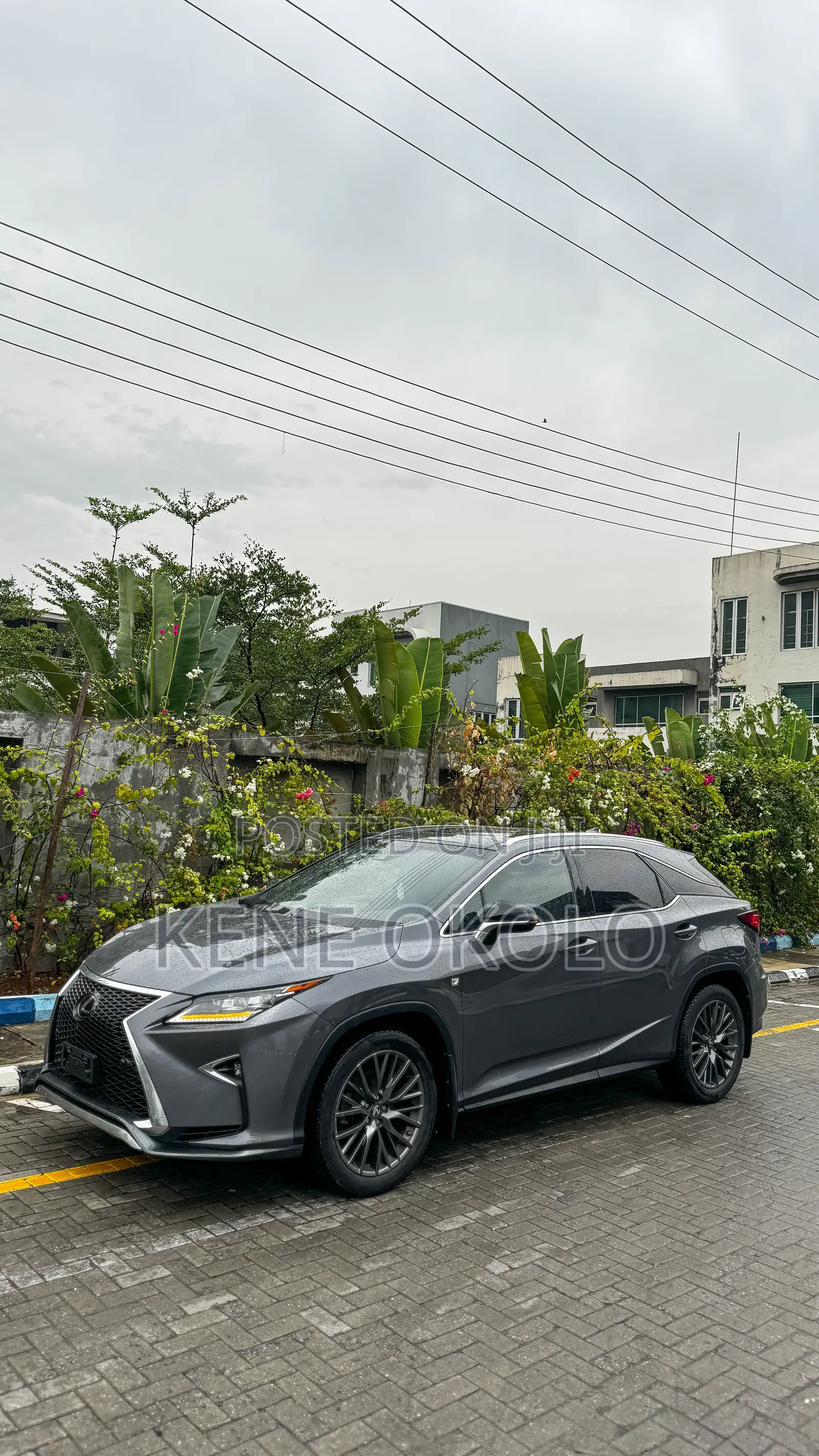 Lexus RX 350 F Sport AWD 2016 Gray