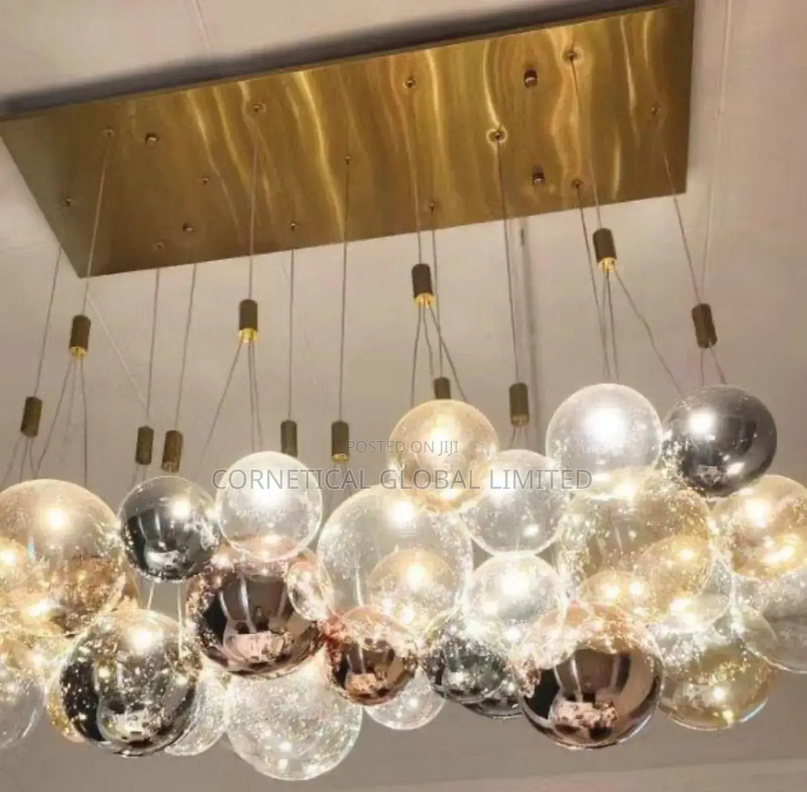 Modern Stylish Quality Luxury Crystal Globe Like Led Chandelier Light