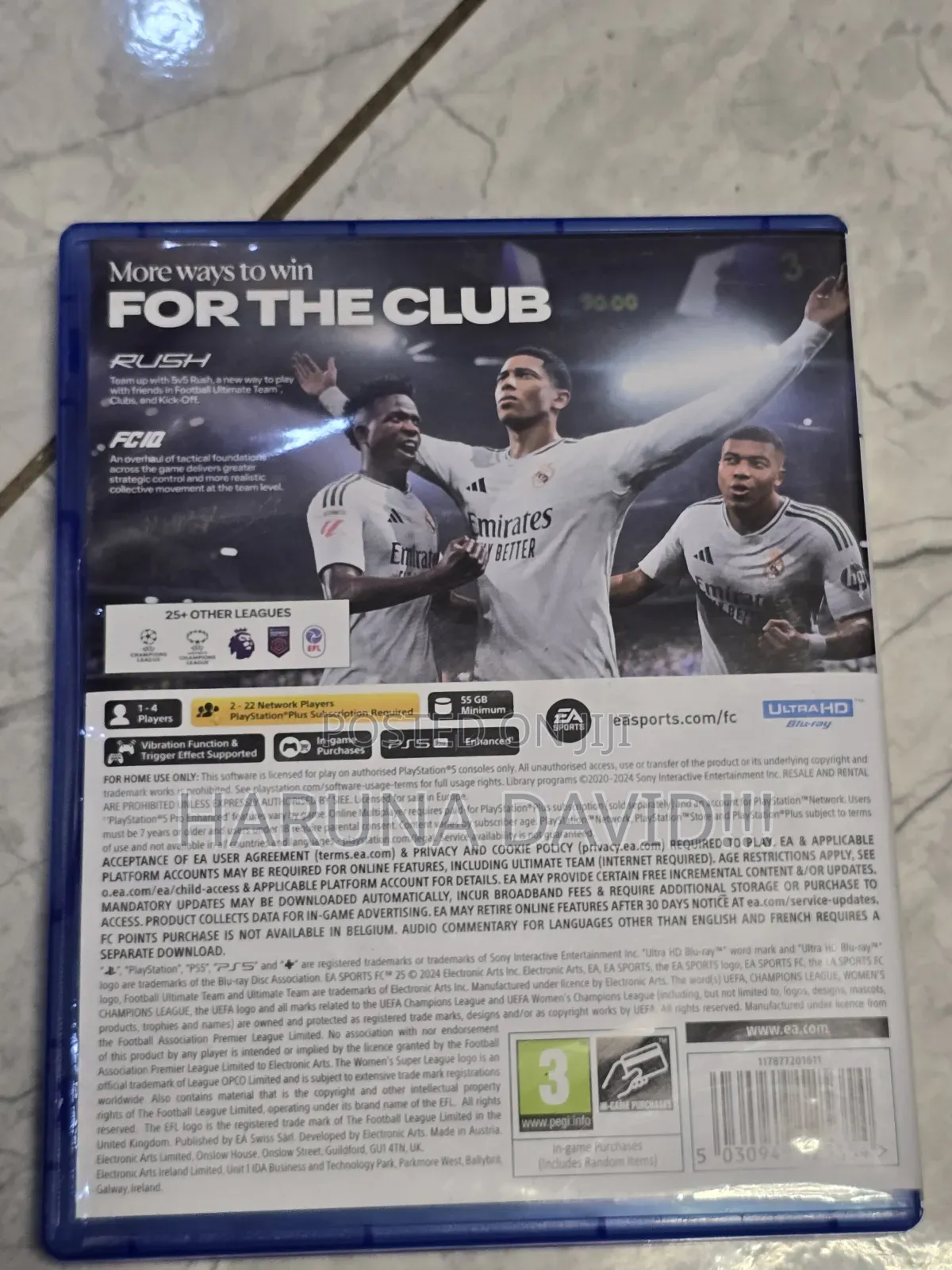 Slightly Used Fc25