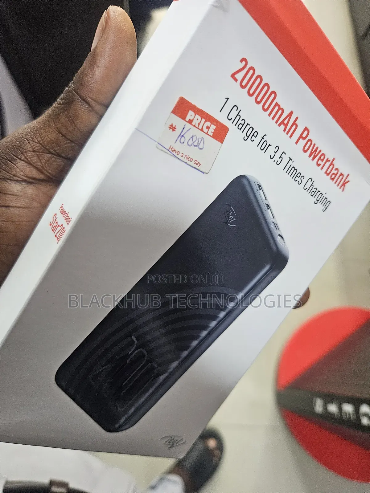Itel 20000mah Star200 Powerbank With Flash Light