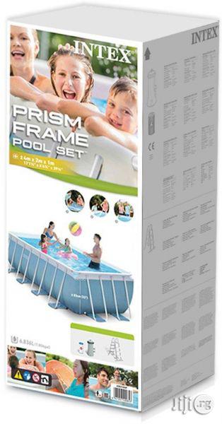 Intex Prism Frame Swimming Pool 400x200x100 Cm Rectangular
