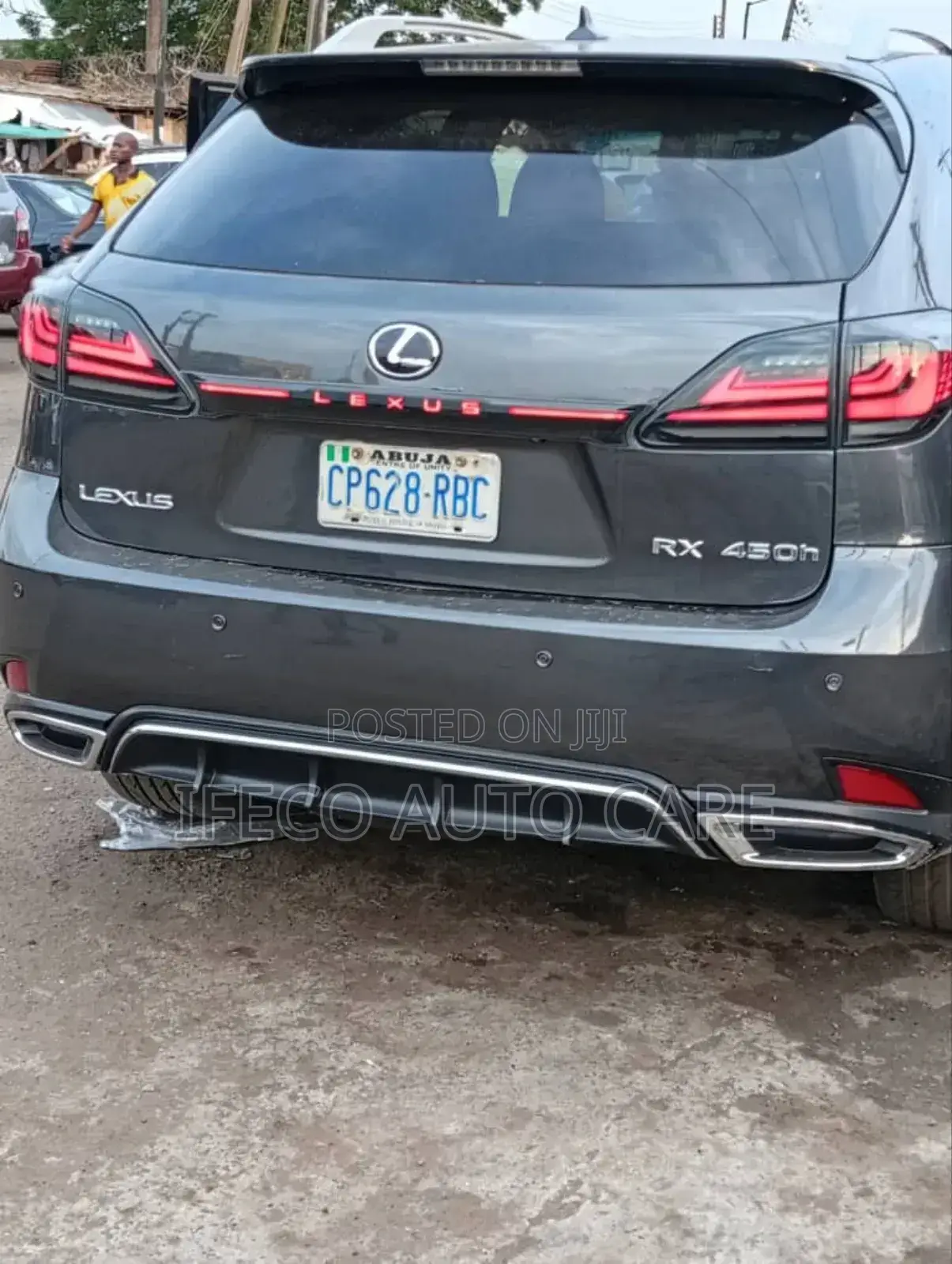 Upgraded Back Bumper Rx 350 2010 Upgraded to 2020