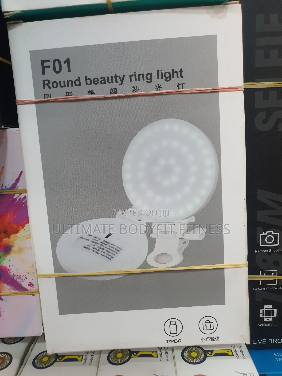 Brand New F01 Round Beauty Ring Light
