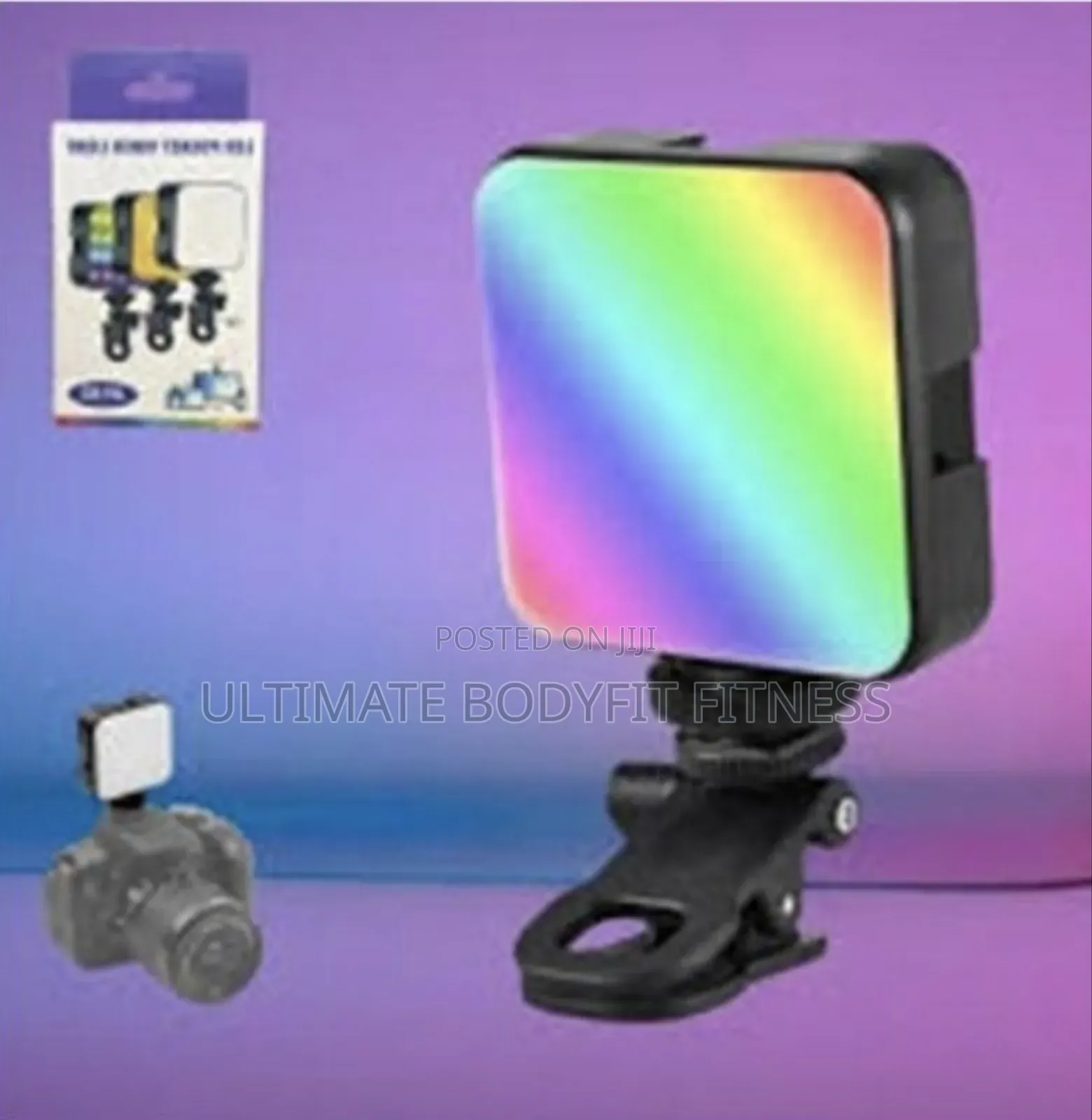 Brand New Led Pocket Video Light Ay-83 With RGB Light