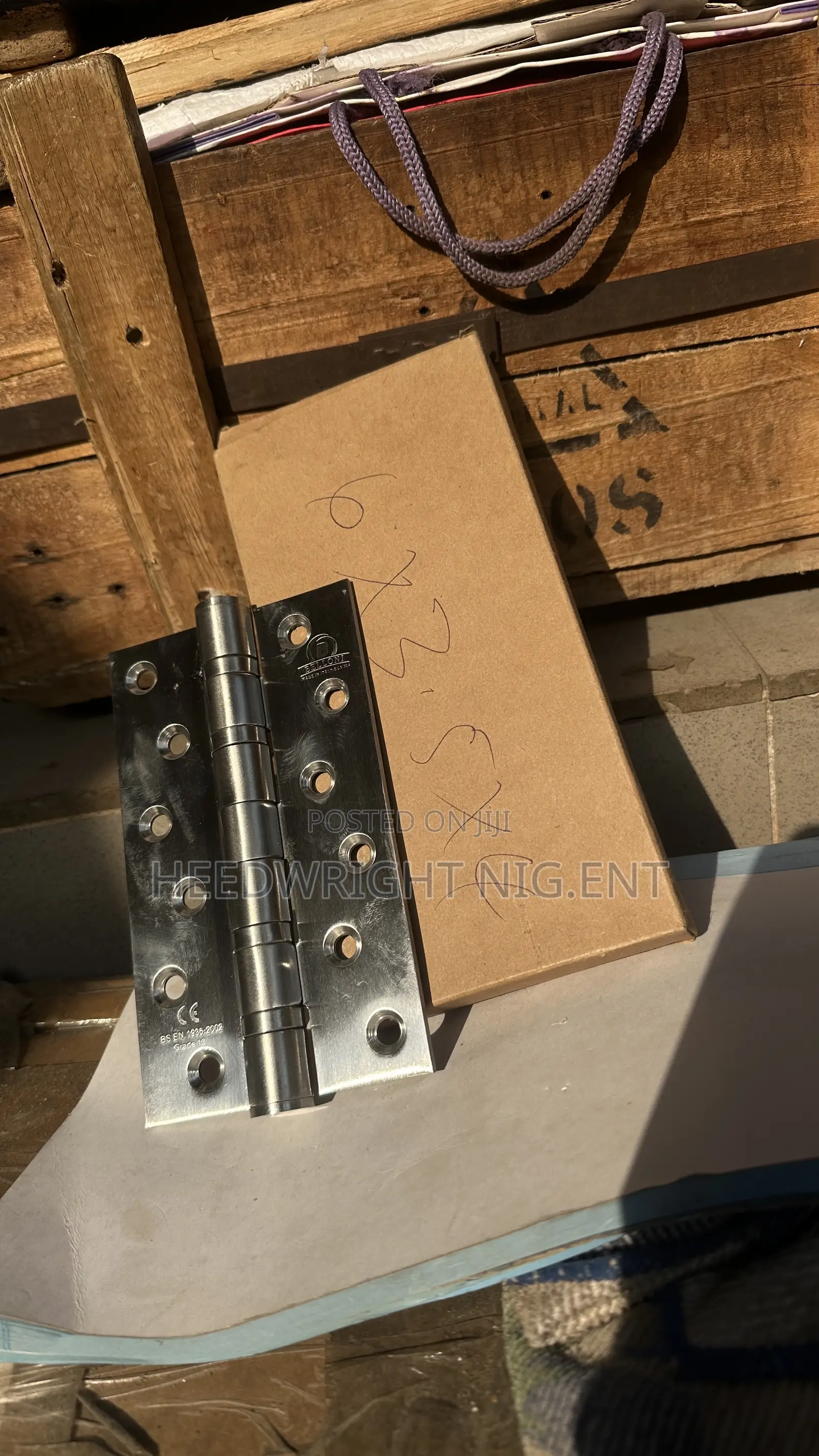 S-Steel “6”X3.5x”4” Heavy Duty Security Door Hinges