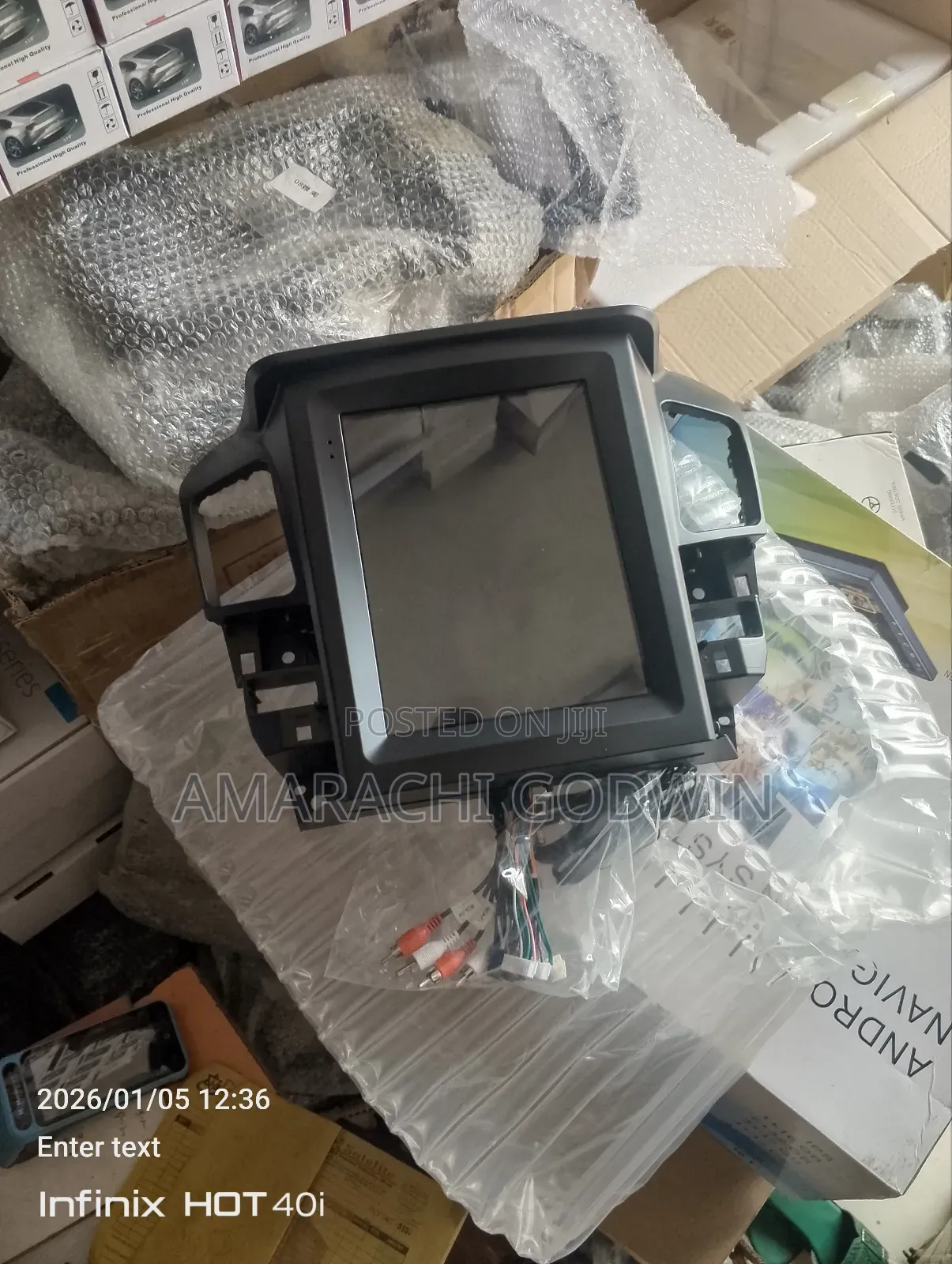 Rx300 Tesla Andriod Navigation Screen