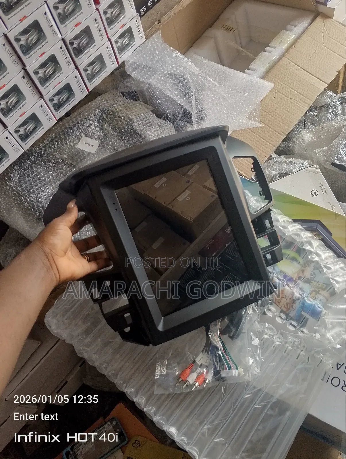 Rx300 Tesla Andriod Navigation Screen