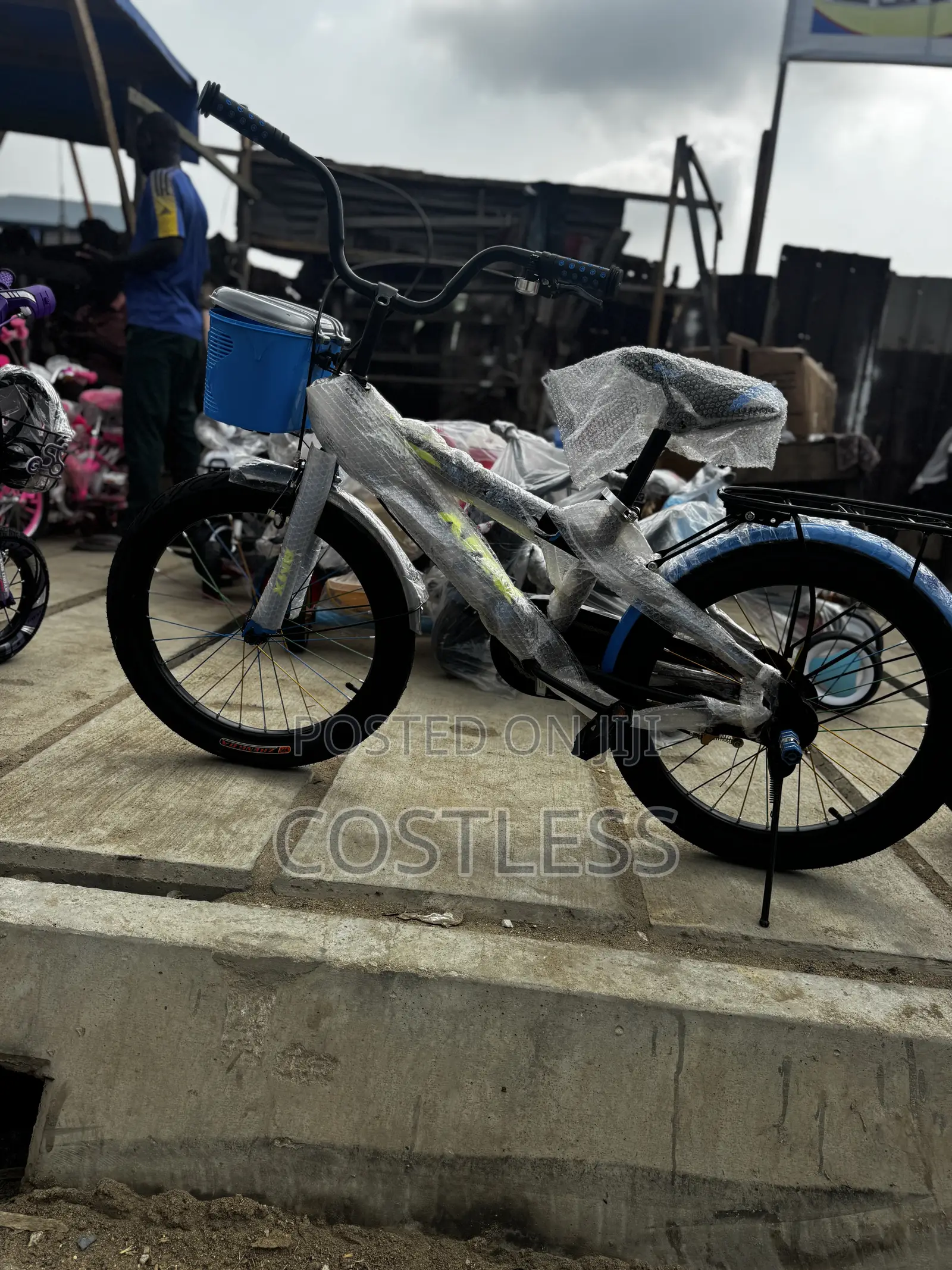 BMX-Style Bicycle, Likely a 20-Inch Model.