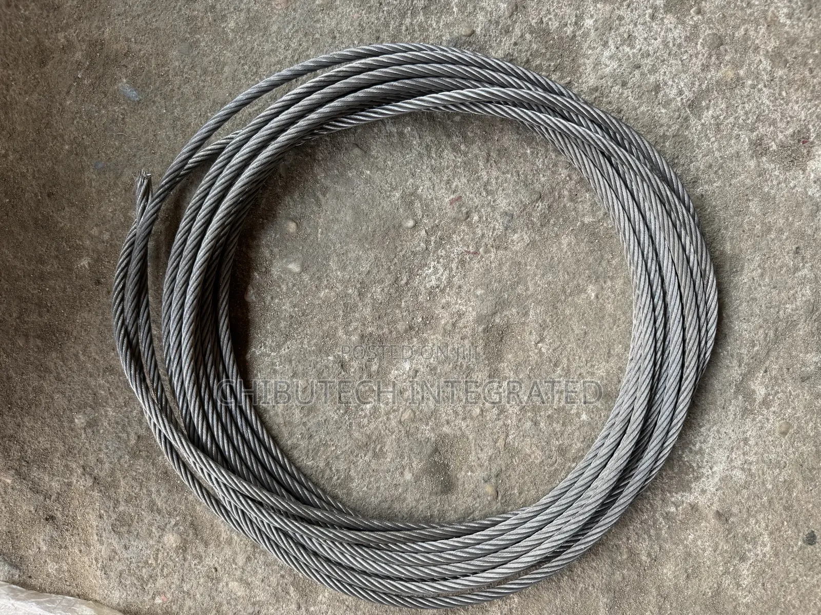Sling Stainless Wire Rope 8 Mm by Meter