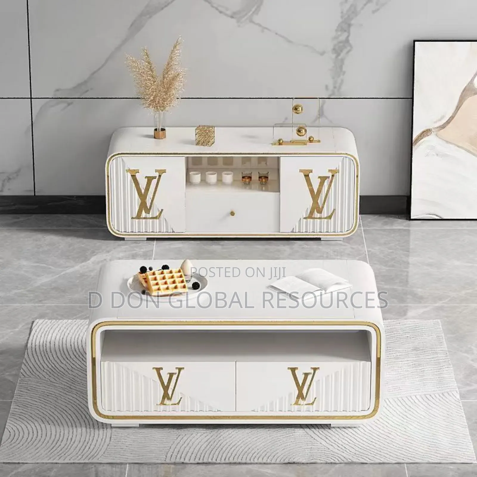 Lv Design Centre Table With Television Stand