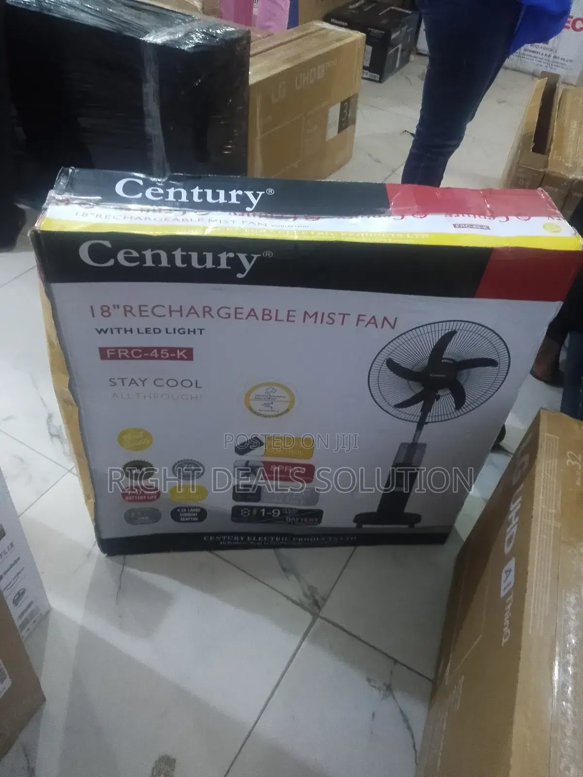 No Wires, No Limits – Just Cool Air With Century Mist Fan