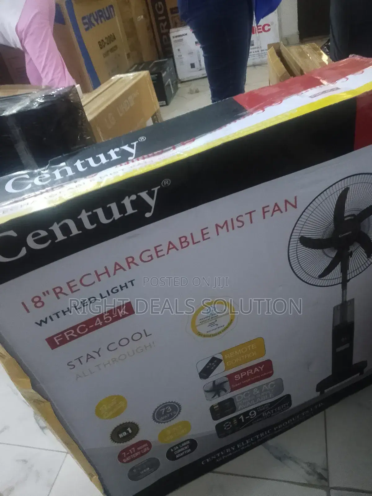 No Wires, No Limits – Just Cool Air With Century Mist Fan