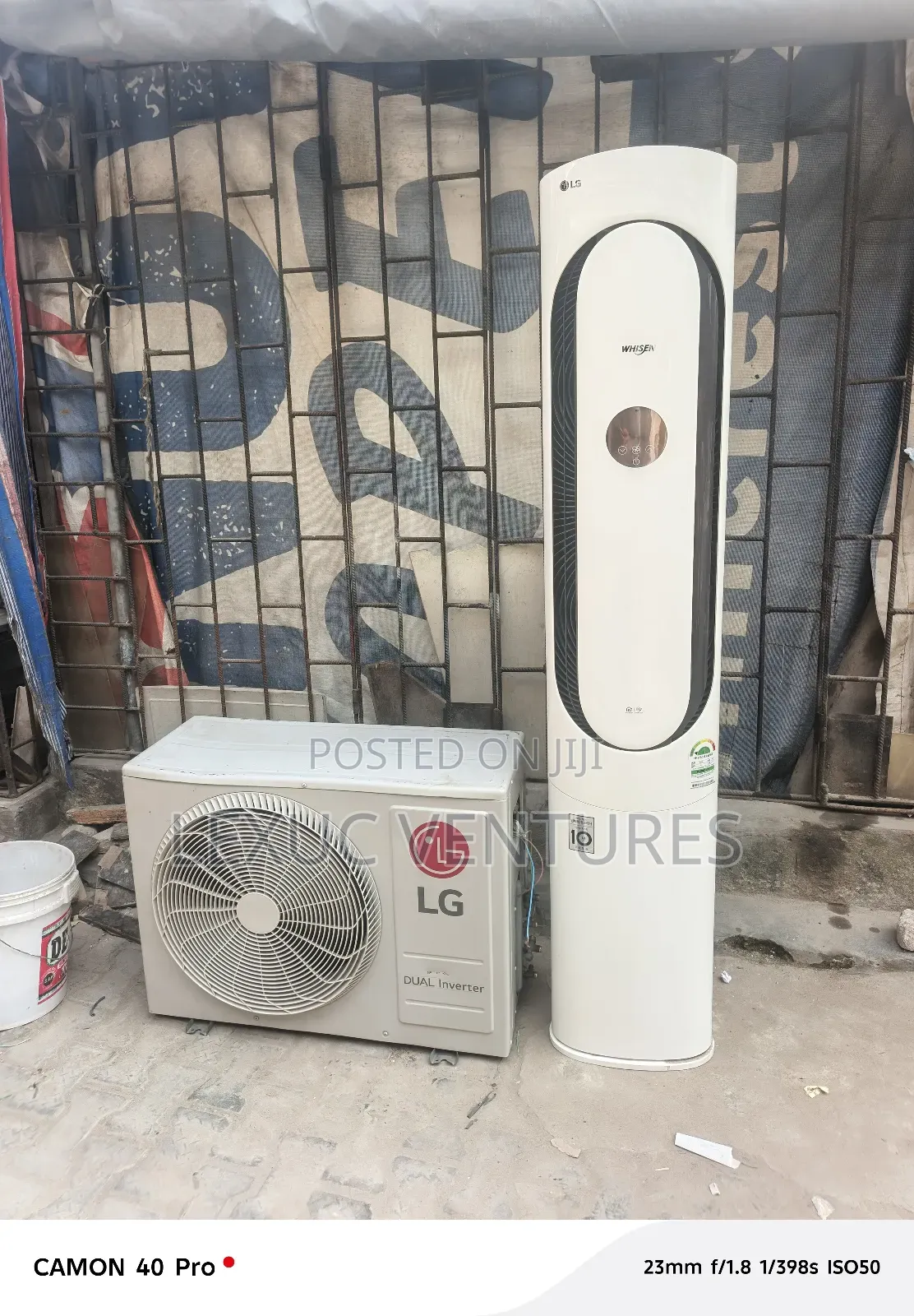 Uk Used Floor Standing Ac Dual Inverter 2.5hp Tested Working Perfectly