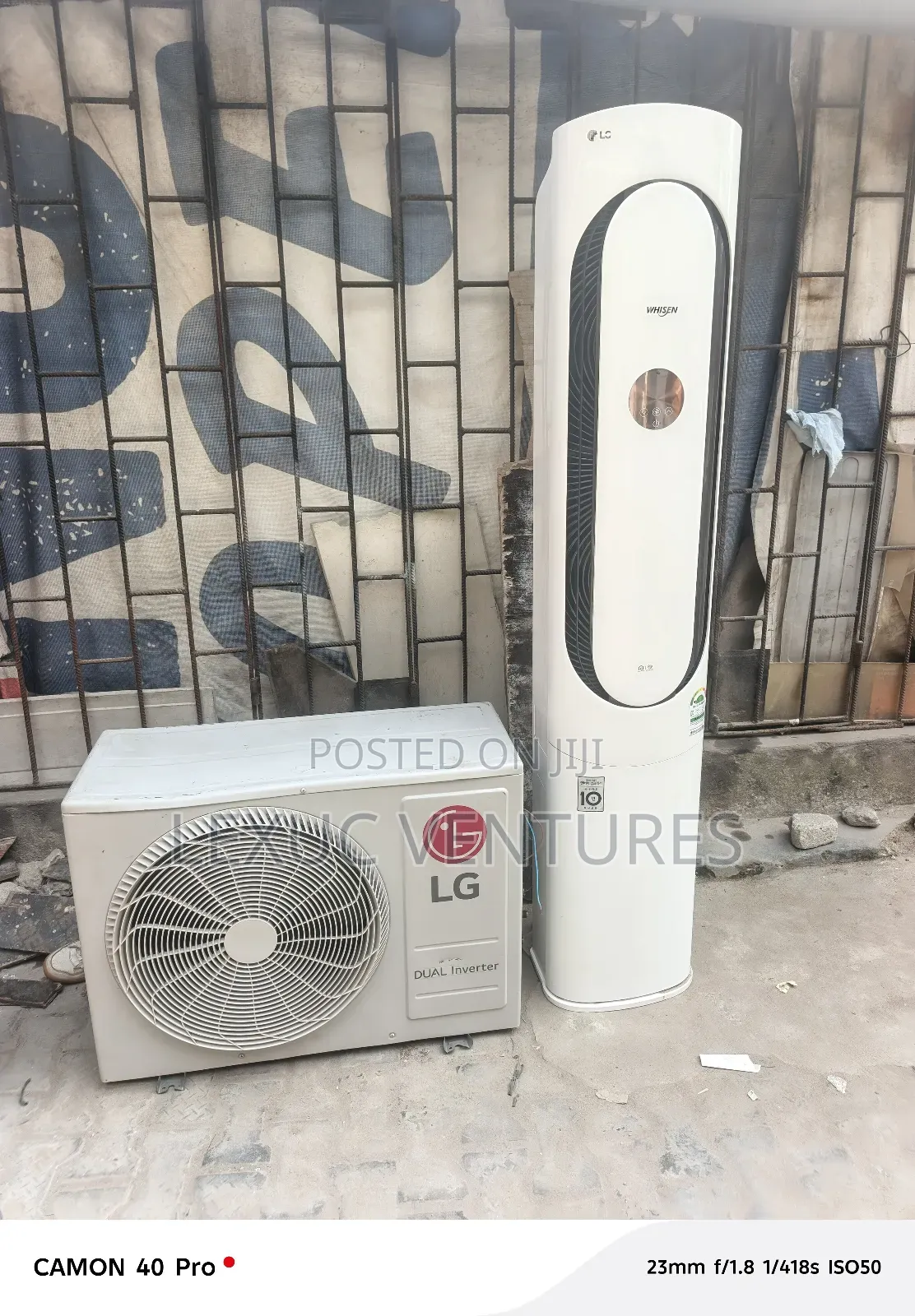 Uk Used Floor Standing Ac Dual Inverter 2.5hp Tested Working Perfectly
