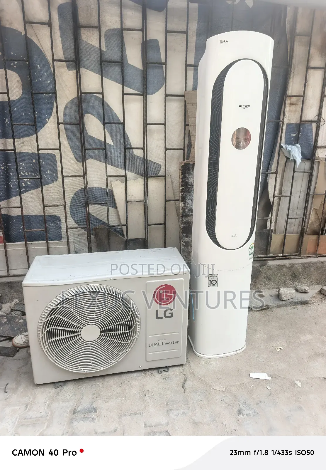 Uk Used Floor Standing Ac Dual Inverter 2.5hp Tested Working Perfectly