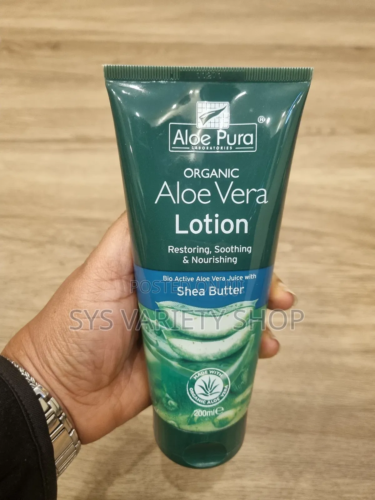 Aloe Pura Organic Aloe Vera Lotion With Shea Butter