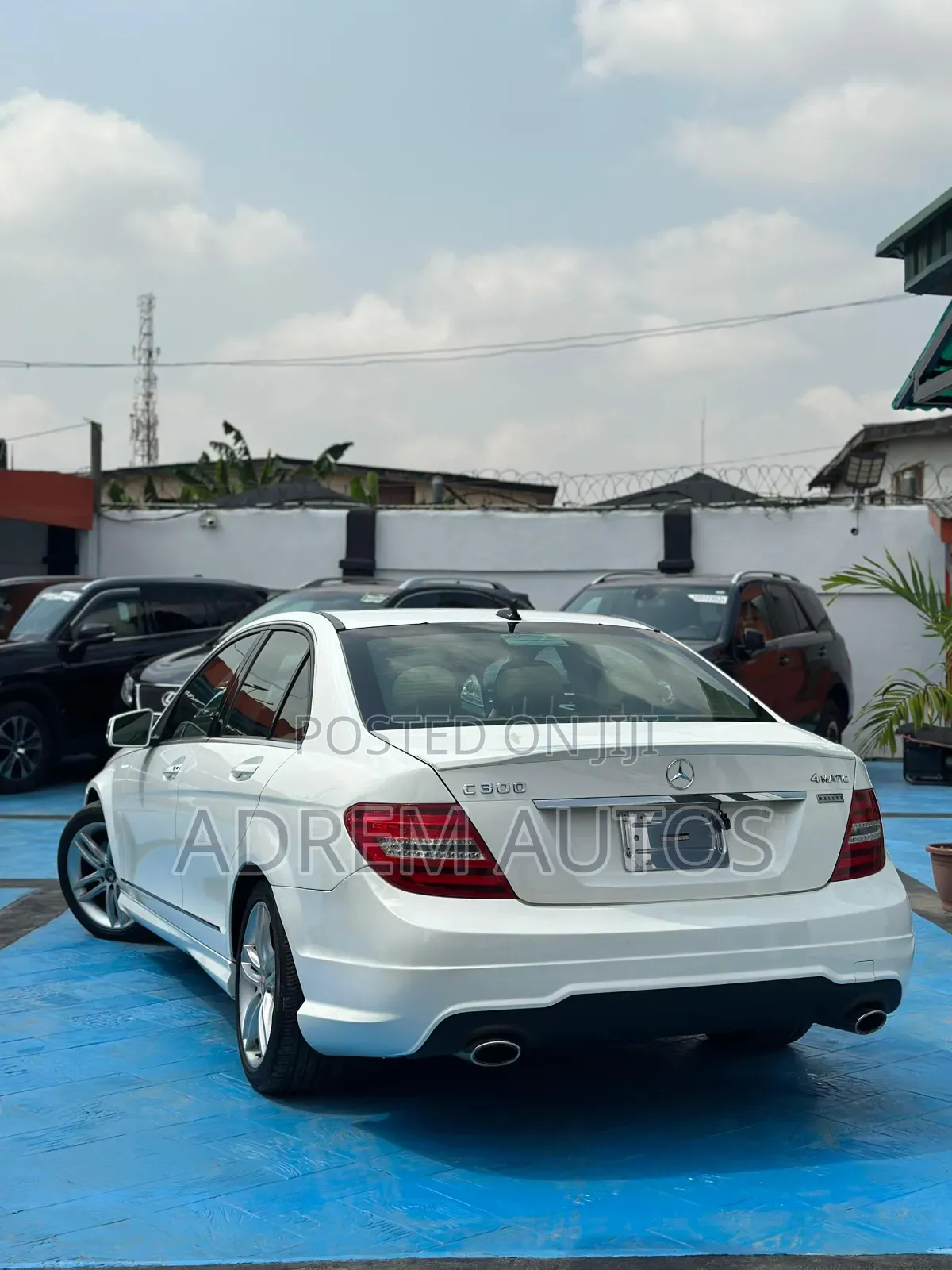 Mercedes-Benz C300 Luxury 4Matic Sedan AWD (3.5L 6cyl 7A) 2013 White