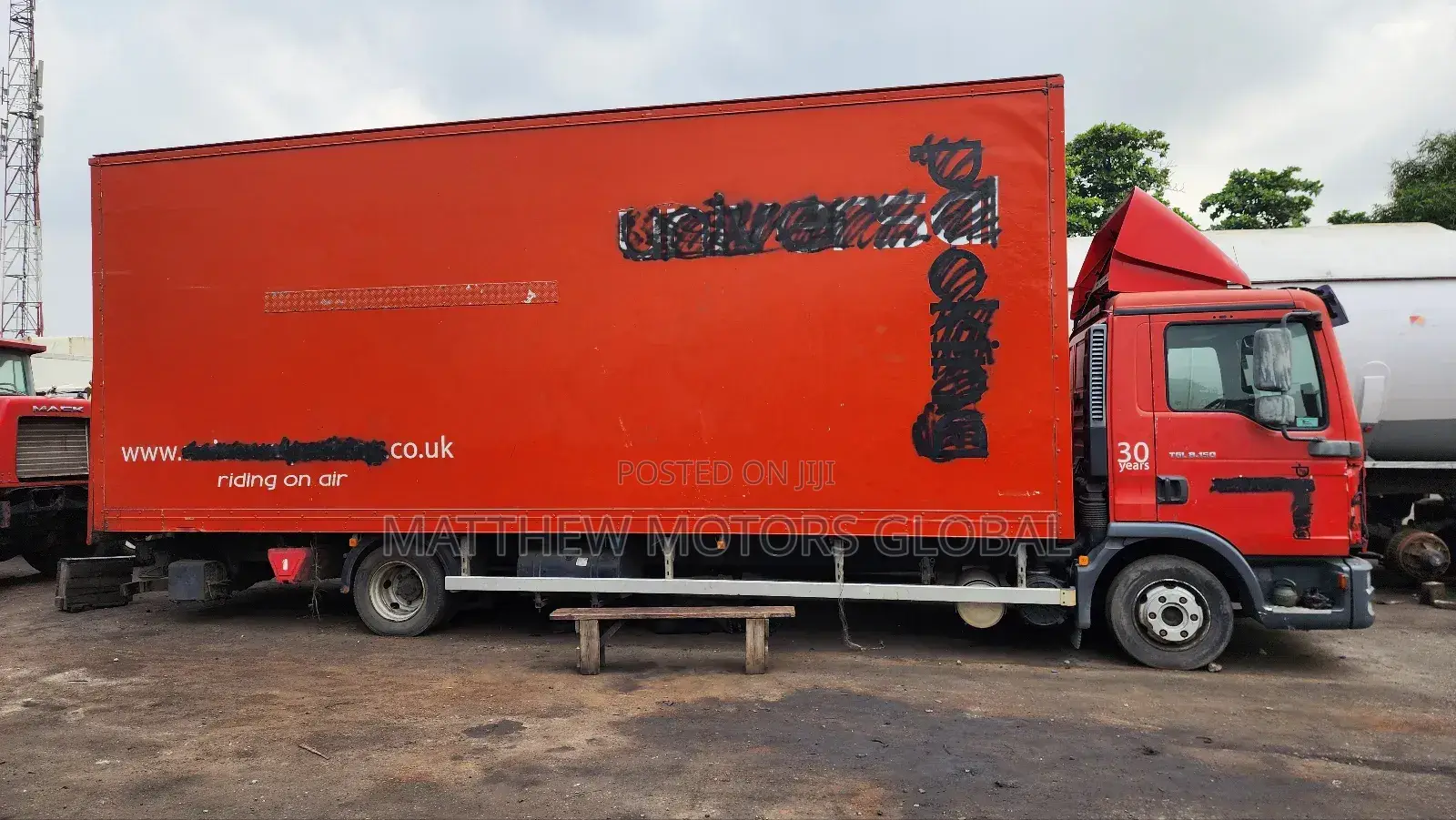 Super Clean Foreign Used Man TGL Truck