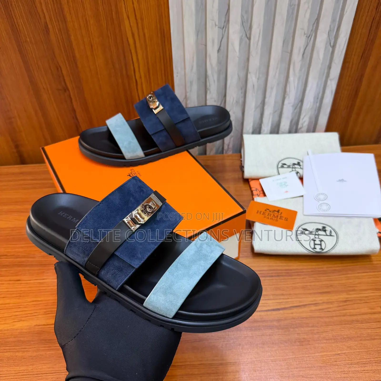 Luxury Update  Original Hermes Jackson Sandal.