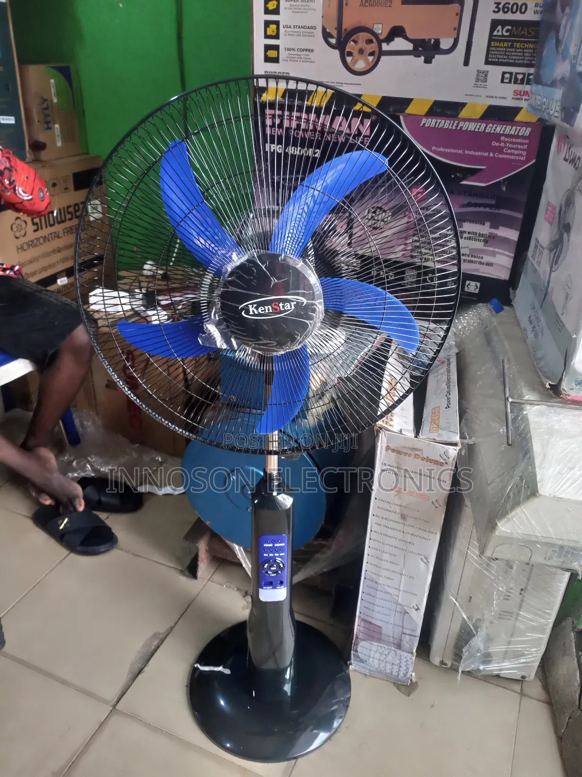 Kenstar 18 Inches Rechargeable Fan