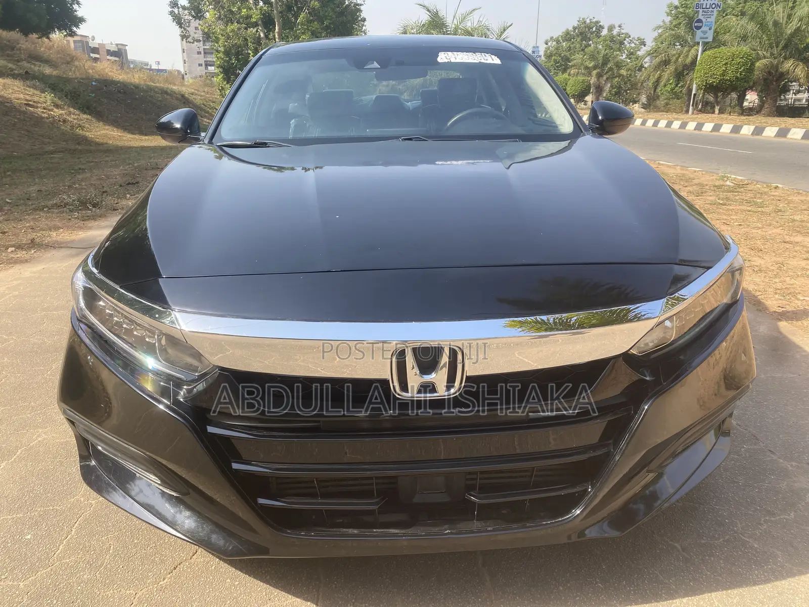 Honda Accord EX (1.5L 4cyl Turbo CVT) 2019 Black