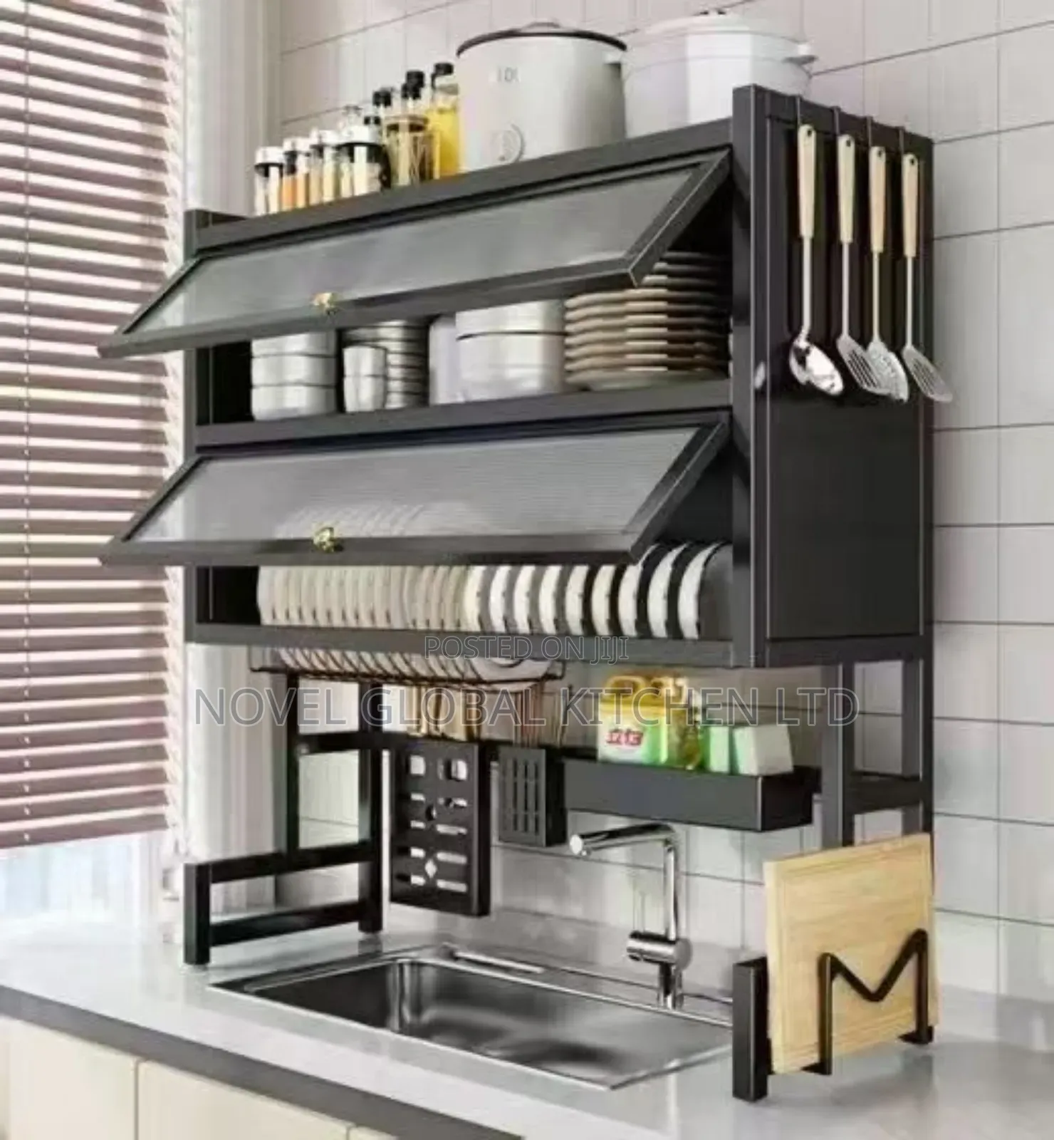 2layers Over Sink Dish Drainer