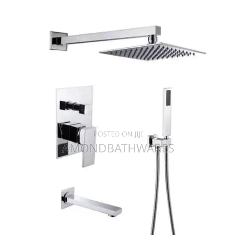 Chrome 5ways Conduit Shower Set