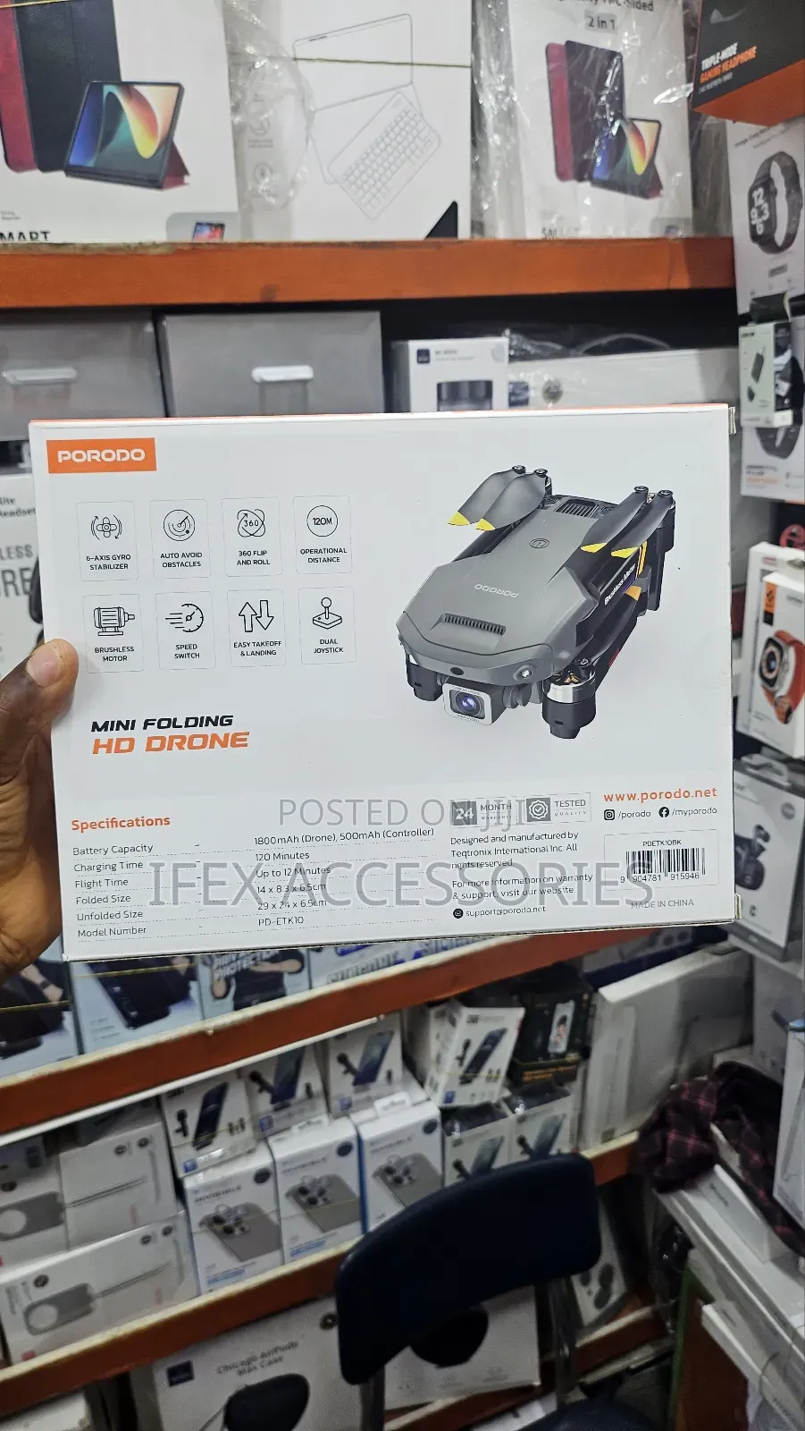 Porodo Aero View Drone